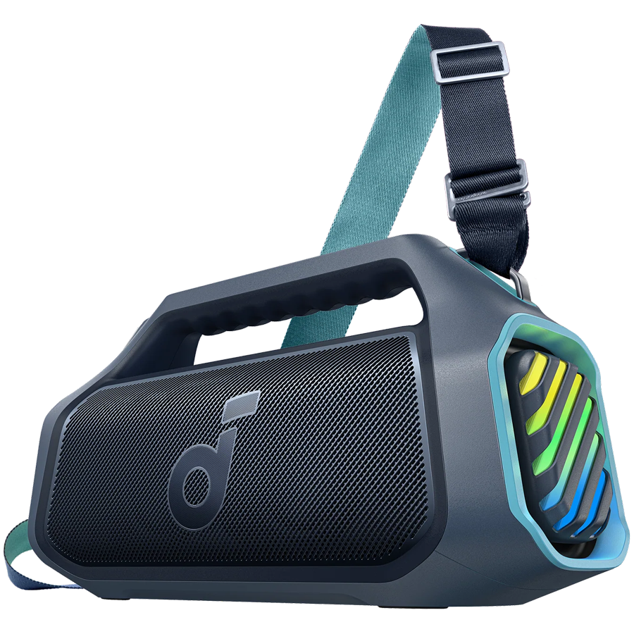 Anker, soundcore Boom 2 Plus Blue Speaker, 140W, 20-Hour Playtime, 30W Fast Recharging, BassUp 2.0, 103dB Loud Sound, BT 6.0, Waterproof (IPX7) Floatable Anker, soundcore Boom 2 Plus Blue Speaker, 140W, 20-Hour Playtime, 30W Fast Recharging, BassUp 2.0, 103dB Loud Sound, BT 6.0, Waterproof (IPX7) Floatable - Image 1