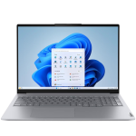 ThinkBook 16 G8 IAL, 16'' WUXGA (1920x1200) IPS 300 nits AG, Ultra 5 225U, 12C, 16GB DDR5, 512GB SSD M.2, Intel Intg, 1080p IR Cam + Mic, WLAN + BT, 2xUSB 3.2, 1xUSB 3.2 Type C, 1xUSB THB 4, HDMI, SD reader, RJ-45, FPR, Backlit Kb, 45WH, W11Pro, 3Yr