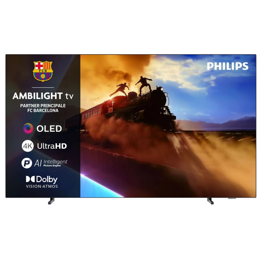 Philips 65OLED801/12 4K TITAN OS OLED, AMBILIGHT TV, 144 Hz, P5 AI Procesor, 164 cm (65''), Dolby Vision and Dolby Atmos Philips 65OLED801/12 4K TITAN OS OLED, AMBILIGHT TV, 144 Hz, P5 AI Procesor, 164 cm (65''), Dolby Vision and Dolby Atmos - Image 1