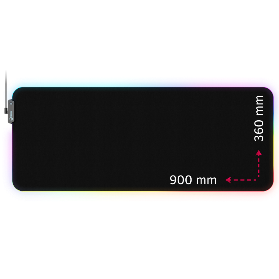 Lorgar Steller 919, Gaming mouse pad, High-speed surface, anti-slip rubber base, RGB backlight, USB connection, Lorgar WP Gameware support, size: 900mm x 360mm x 3mm, weight 0.635kg Lorgar Steller 919, Gaming mouse pad, High-speed surface, anti-slip rubber base, RGB backlight, USB connection, Lorgar WP Gameware support, size: 900mm x 360mm x 3mm, weight 0.635kg - Image 1
