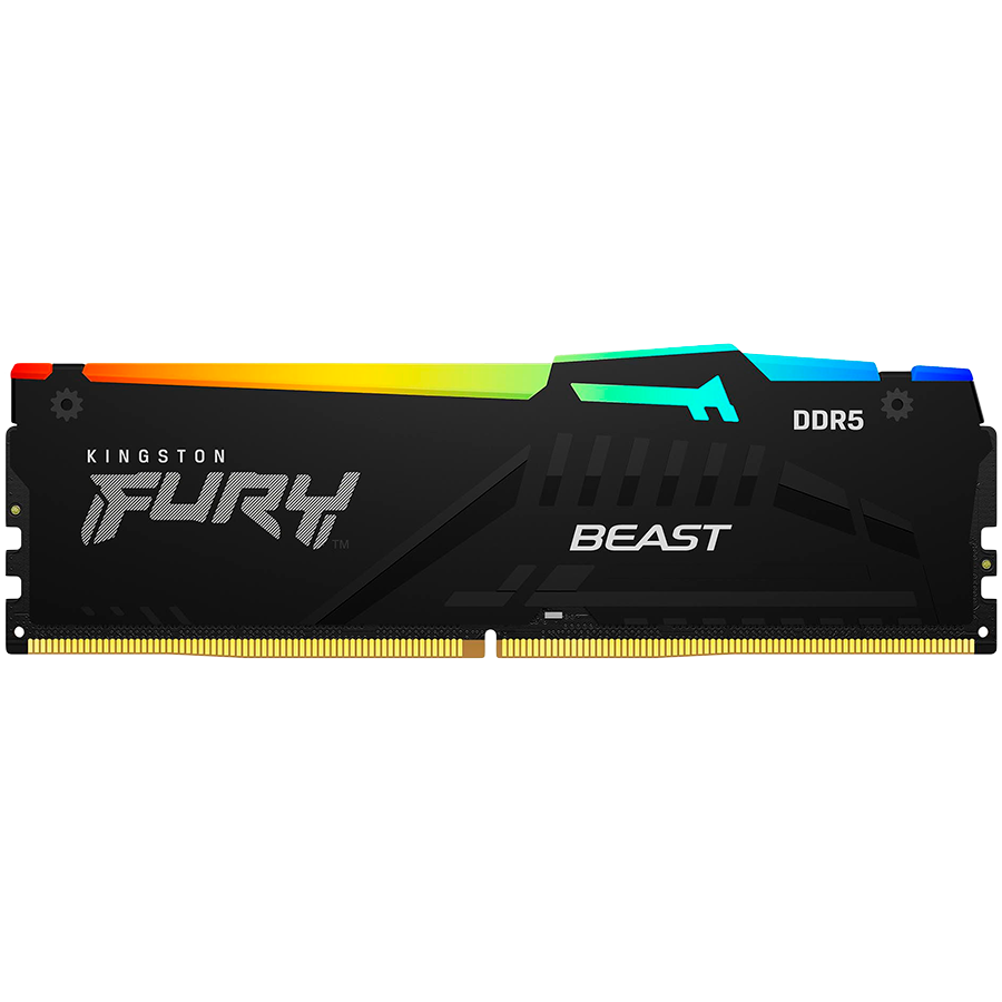 Kingston 16GB 6000MT/s DDR5 CL30 DIMM FURY Beast RGB EXPO