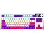 LORGAR KBP70TKLW, Wireless TKL Mechanical Gaming Keyboard Pro, White, EN layout