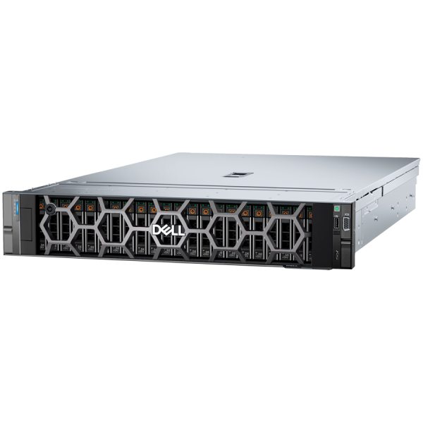 DELL EMC PowerEdge R760xs, 12x3.5", Intel Xeon Silver 4510, 32GB RDIMM 6400MT/s, 1x2.4TB SAS 10K, PERC H755, iDRAC9…