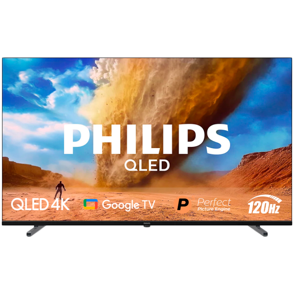 PHILIPS 75PUT8530/10 4K QLED 120 Hz Google TV 189 cm (75"), P5 Picture Engine procesor, Amazon Alexa and Google asistent…