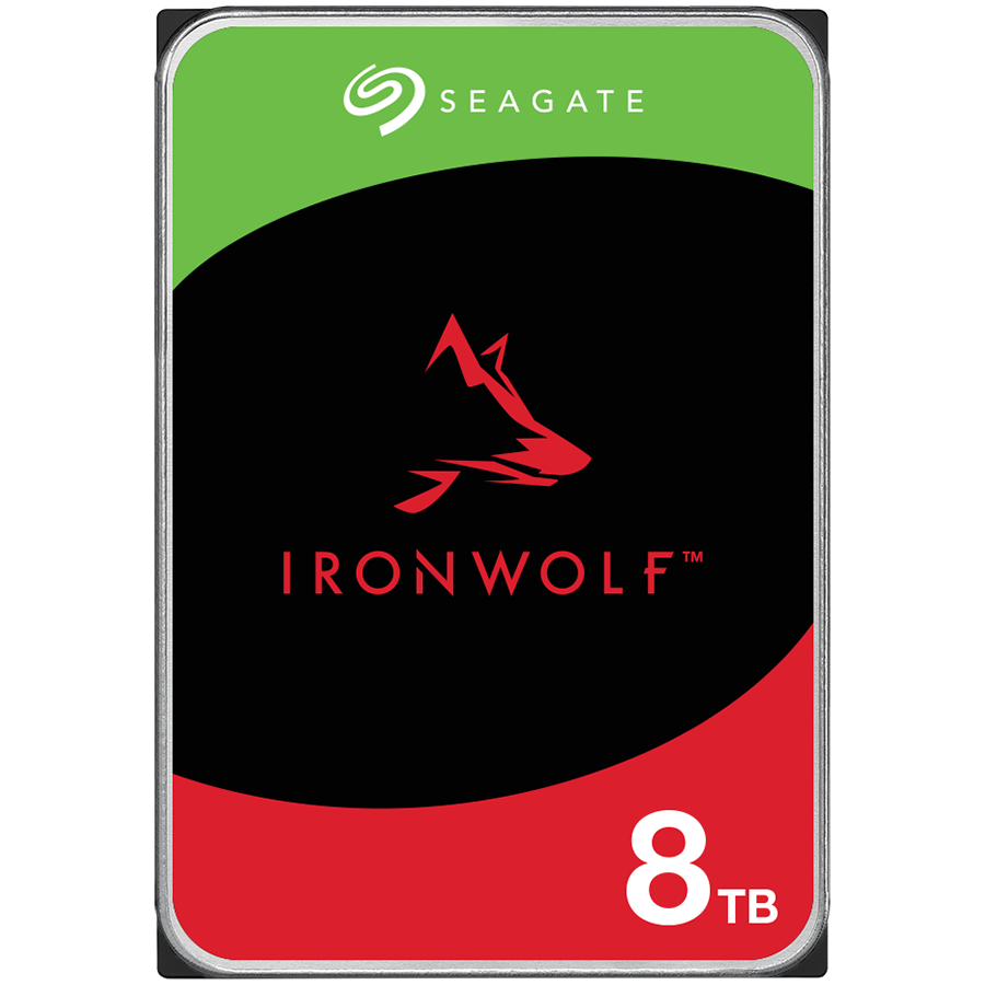 SEAGATE HDD IronWolf (3.5'/ 8TB/ SATA 6Gb/s/ rmp 7200) SEAGATE HDD IronWolf (3.5'/ 8TB/ SATA 6Gb/s/ rmp 7200) - Image 1