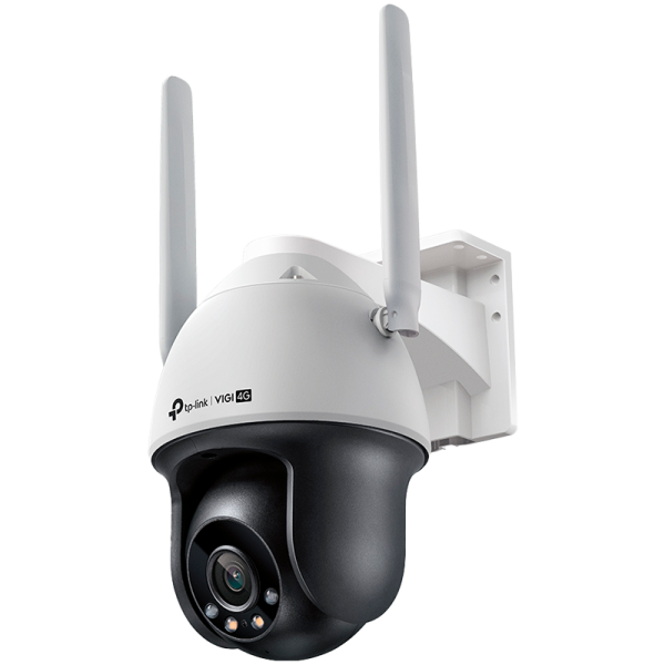 TP-Link VIGI C540-4G 4MP 4G LTE Full-Color Wi-Fi Pan/Tilt Outdoor Network Camera 4G Cat4 150/50 Mbps…