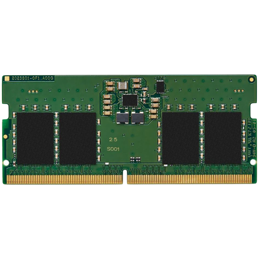 Kingston DRAM 8GB 5600MT/s DDR5 Non-ECC CL46 SODIMM 1Rx16 Kingston DRAM 8GB 5600MT/s DDR5 Non-ECC CL46 SODIMM 1Rx16 - Image 1