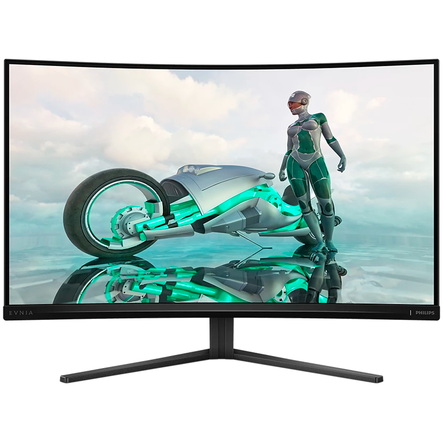 PHILIPS Monitor Evnia 3000 32M2C3500L 32'' (31.5 viewable) Curved, 2560x1440 (QHD), VA, 180Hz, 1ms (GtG), FreeSync, G-SYNC compatible, HDR10, 2xHDMI, 1xDP PHILIPS Monitor Evnia 3000 32M2C3500L 32'' (31.5 viewable) Curved, 2560x1440 (QHD), VA, 180Hz, 1ms (GtG), FreeSync, G-SYNC compatible, HDR10, 2xHDMI, 1xDP - Image 1