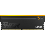 Lexar THOR 2.0 16GB DDR5 6000 CL36 1.3V Memory with heatsink and RGB lighting, Black Color, Single pack