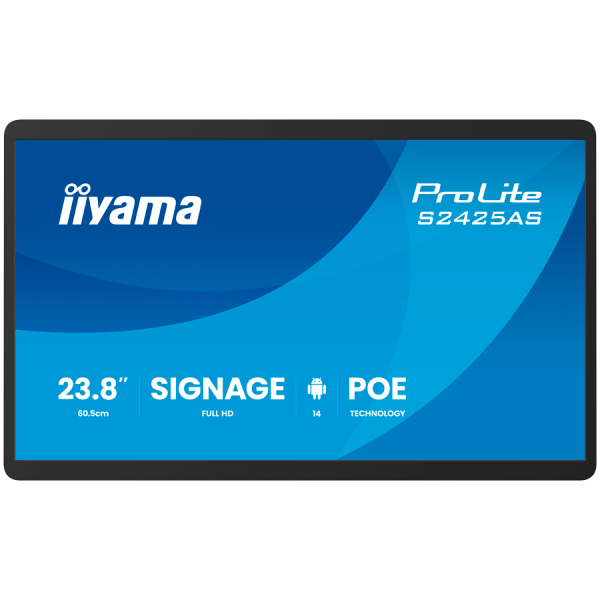IIYAMA Monitor LED S2425AS-B1P Android Touch
