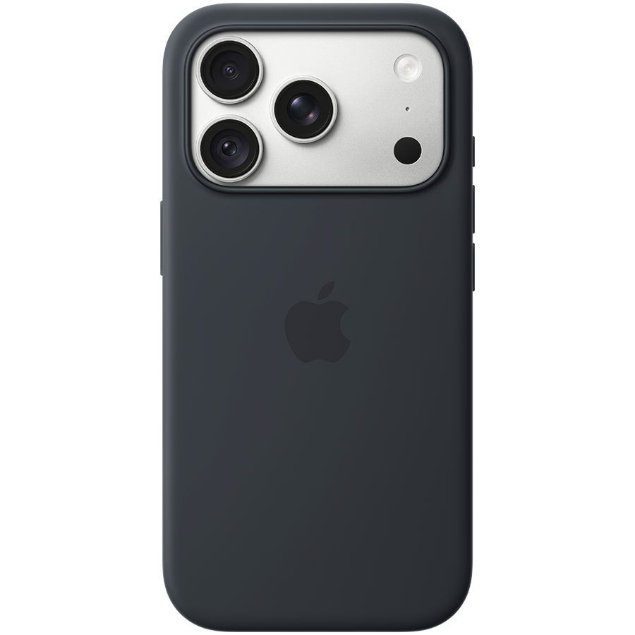 iPhone 18 Pro Silicone Case with MagSafe - Navy Blue, Model A3701 iPhone 18 Pro Silicone Case with MagSafe - Navy Blue, Model A3701 - Image 1