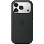 iPhone 18 Pro Silicone Case with MagSafe - Black, Model A3701