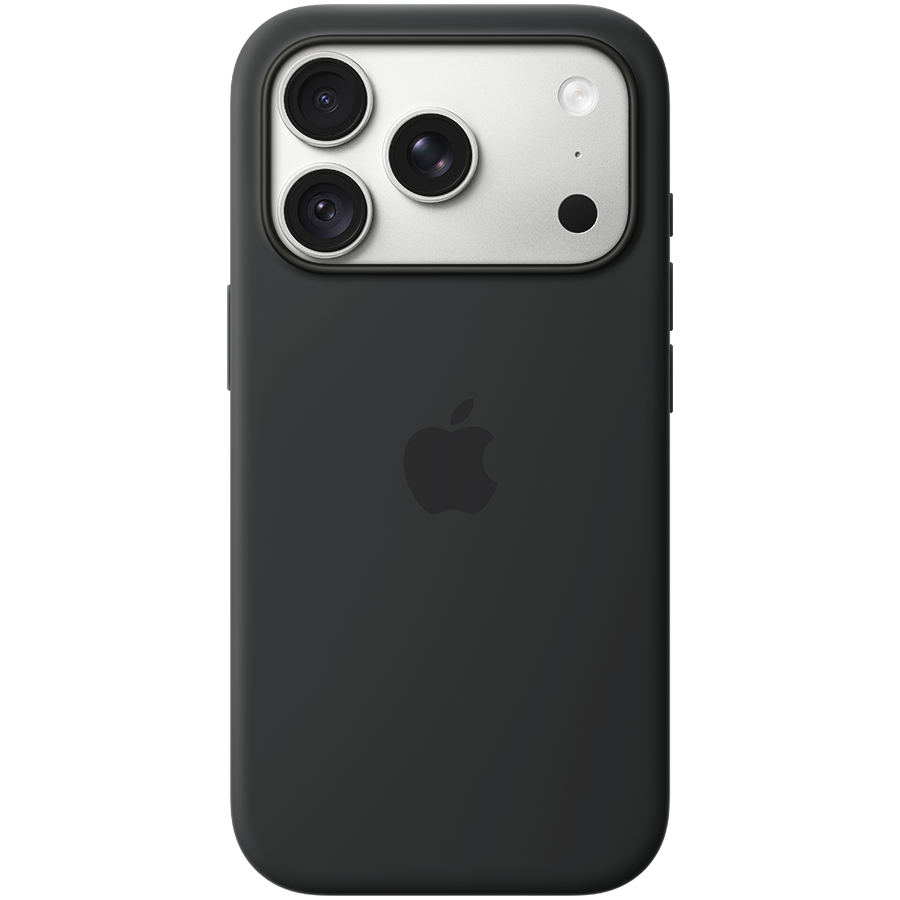 iPhone 18 Pro Silicone Case with MagSafe - Black, Model A3701 iPhone 18 Pro Silicone Case with MagSafe - Black, Model A3701 - Image 1