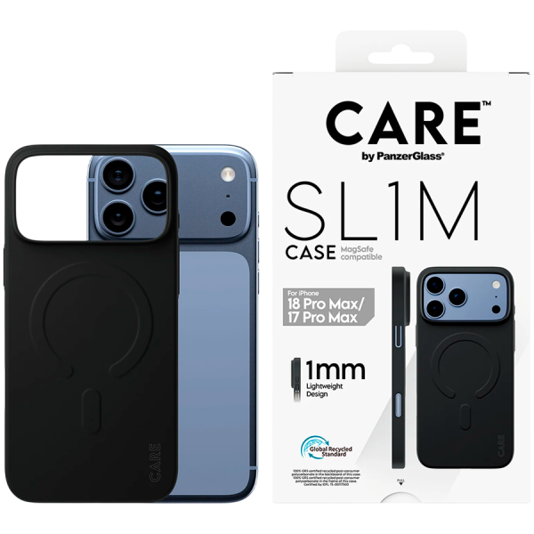PANZERGLASS SL1M Case Black w. MagSafe iPhone 18 Pro Max