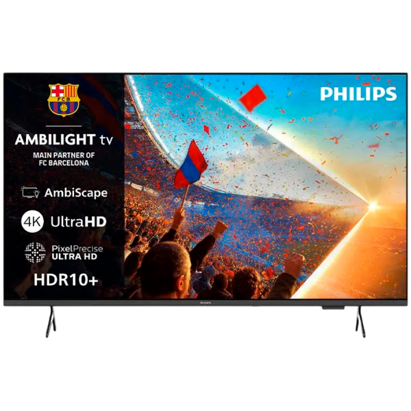 PHILIPS 43PUS8001/12 4K Ultra HD LED AMBILIGHT Smart TV, 108 cm (43"), Pixel Precise Ultra HD, HDR10+, Titan OS, Dolby…