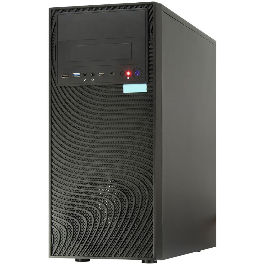 Racunar Intel G6400, MB H510, RAM 8GB 3200MT/s DDR4, 256GB SSD, PSU 500W, Case IT-6516 Ripple, No OS Racunar Intel G6400, MB H510, RAM 8GB 3200MT/s DDR4, 256GB SSD, PSU 500W, Case IT-6516 Ripple, No OS - Image 1