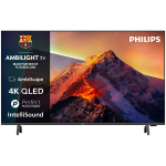 Philips TV QLED 75PQS8611/12, AMBILIGHT 4K QLED TV, 189 cm (75"), Titan OS Smart, P5 Image processor, Dolby Atmos